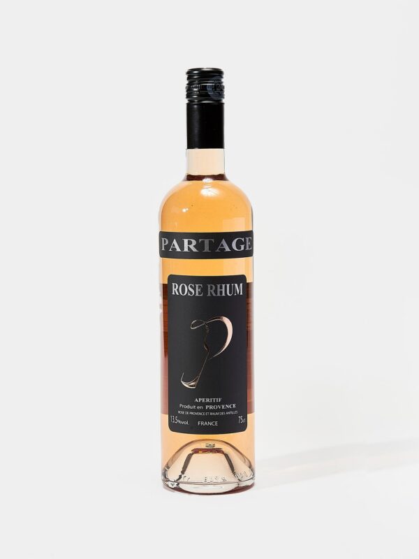 Apéritif rhum rosé