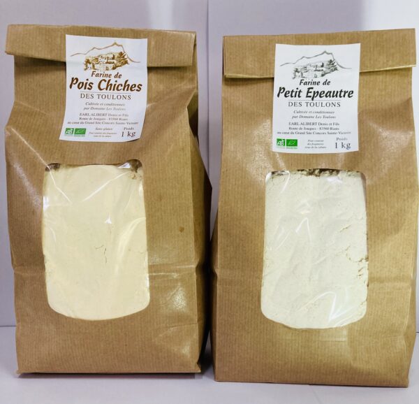 farine bio - pois chiche