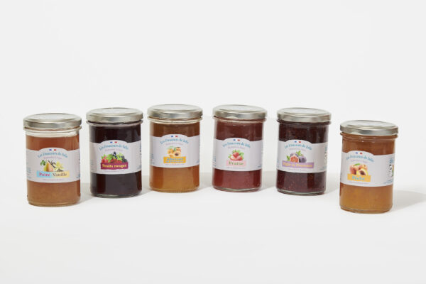 confiture artisanale - confiture poire vanille